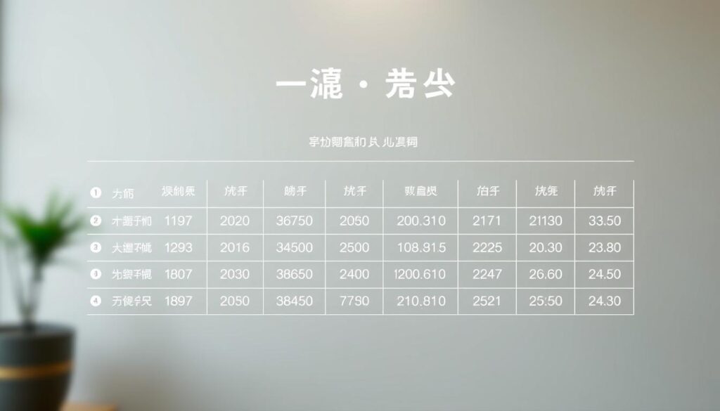 A sleek, minimalist infographic displaying a vertical ranking of "年収 ランキング" or "Annual Income Rankings" in Japanese. The design features clean typography, simple iconography, and a neutral color palette to highlight the data. Set against a softly blurred background, the ranking is presented in a grid layout with each item clearly delineated. The lighting is soft and even, creating a professional, authoritative tone. The camera angle is straight-on, emphasizing the formality and organization of the content. Overall, the image conveys a sense of clarity, efficiency, and data-driven insights relevant to the "コ・メディカル職種別年収ランキング" section of the article.