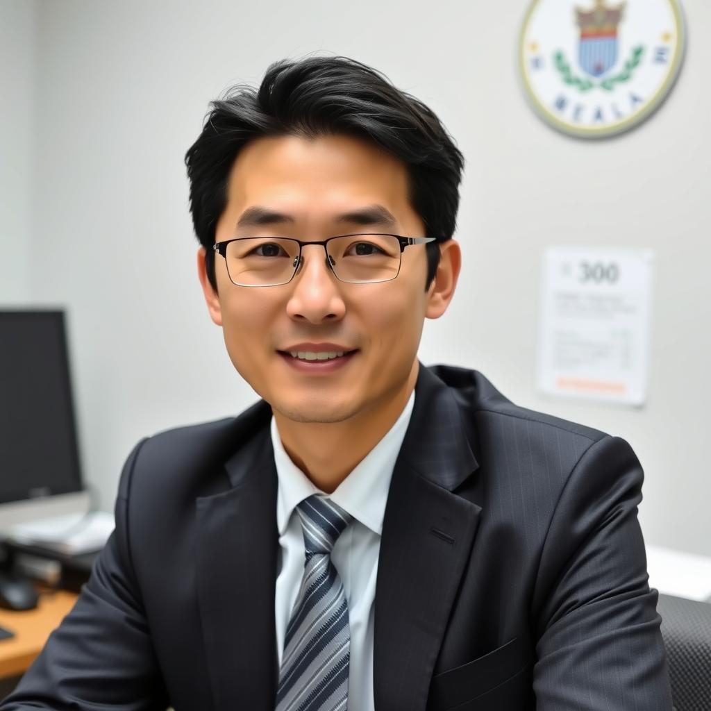 教育行政職に転職した30代男性の写真 教育行政職に転職した30代男性の写真