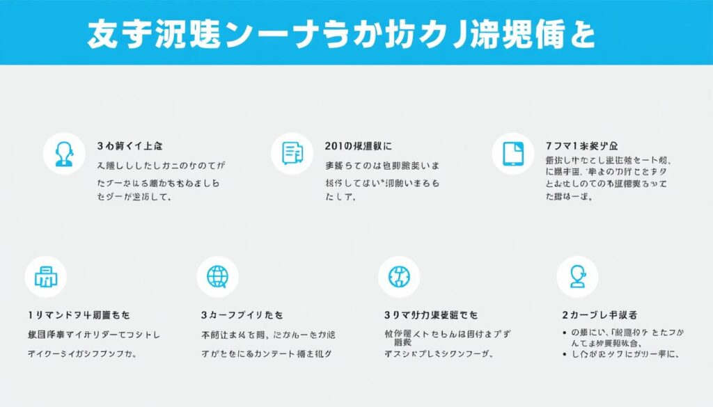 転職成功のポイントを示す図解と転職サイト比較ランキングの文字