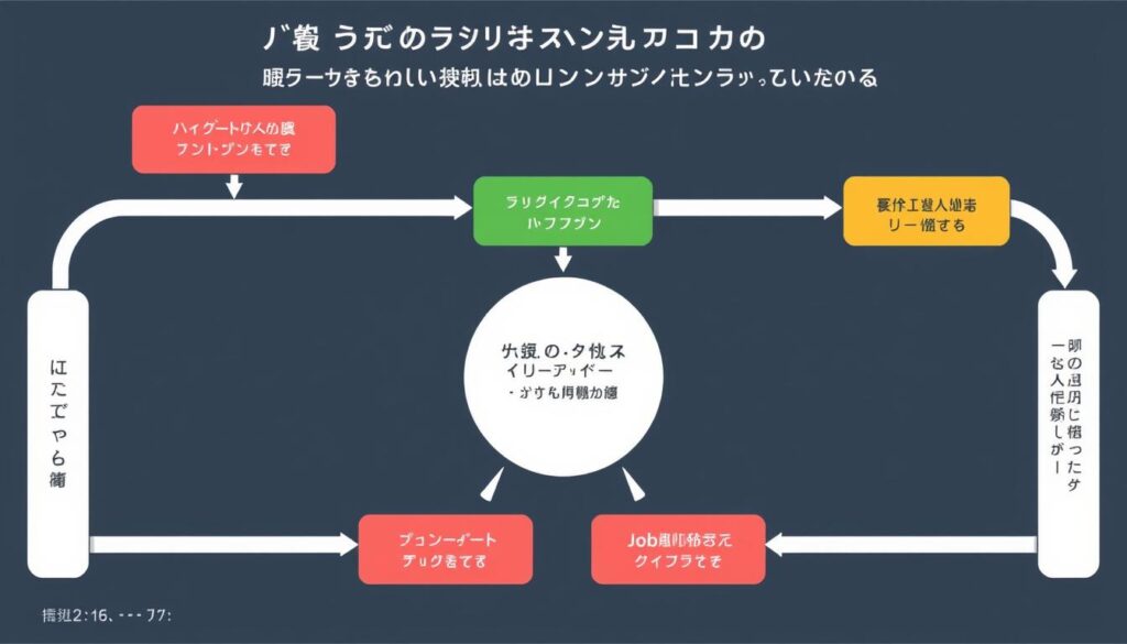 求人サイト選びのフローチャート