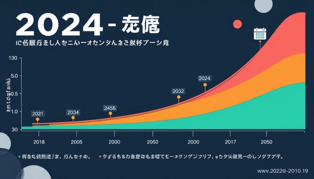 2024年の派遣・紹介予定派遣の求人トレンドを示すグラフ