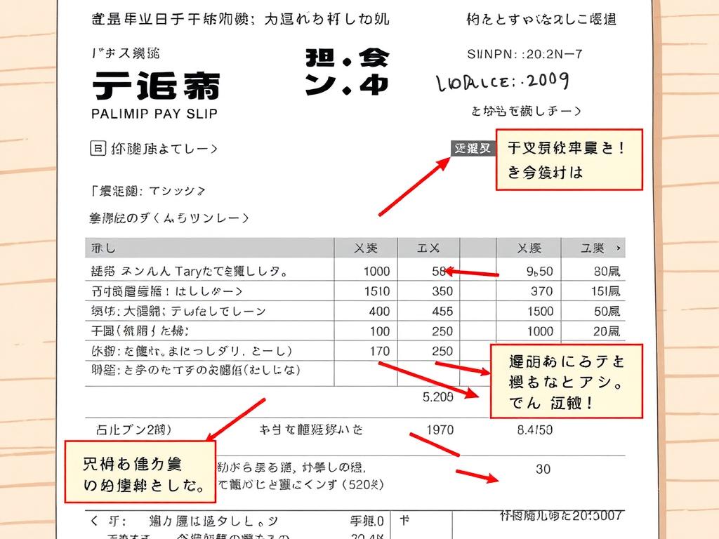 給与明細の見方とチェックポイント