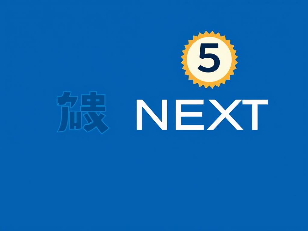 リクナビNEXTのロゴと転職サイト比較ランキングで5位の表示 リクナビNEXTのロゴと転職サイト比較ランキングで5位の表示