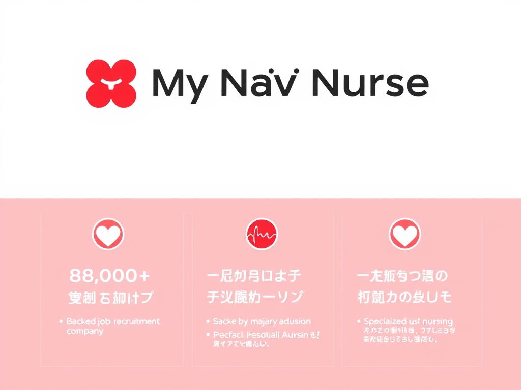 マイナビ看護師のロゴと特徴