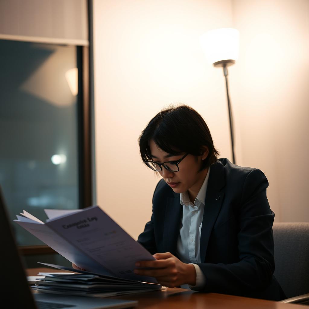 面接前日の書類確認 面接前日の書類確認