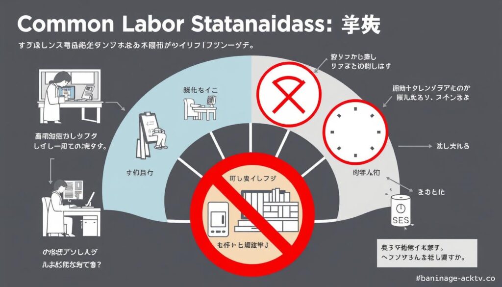 労働基準法違反の具体例と見分け方
